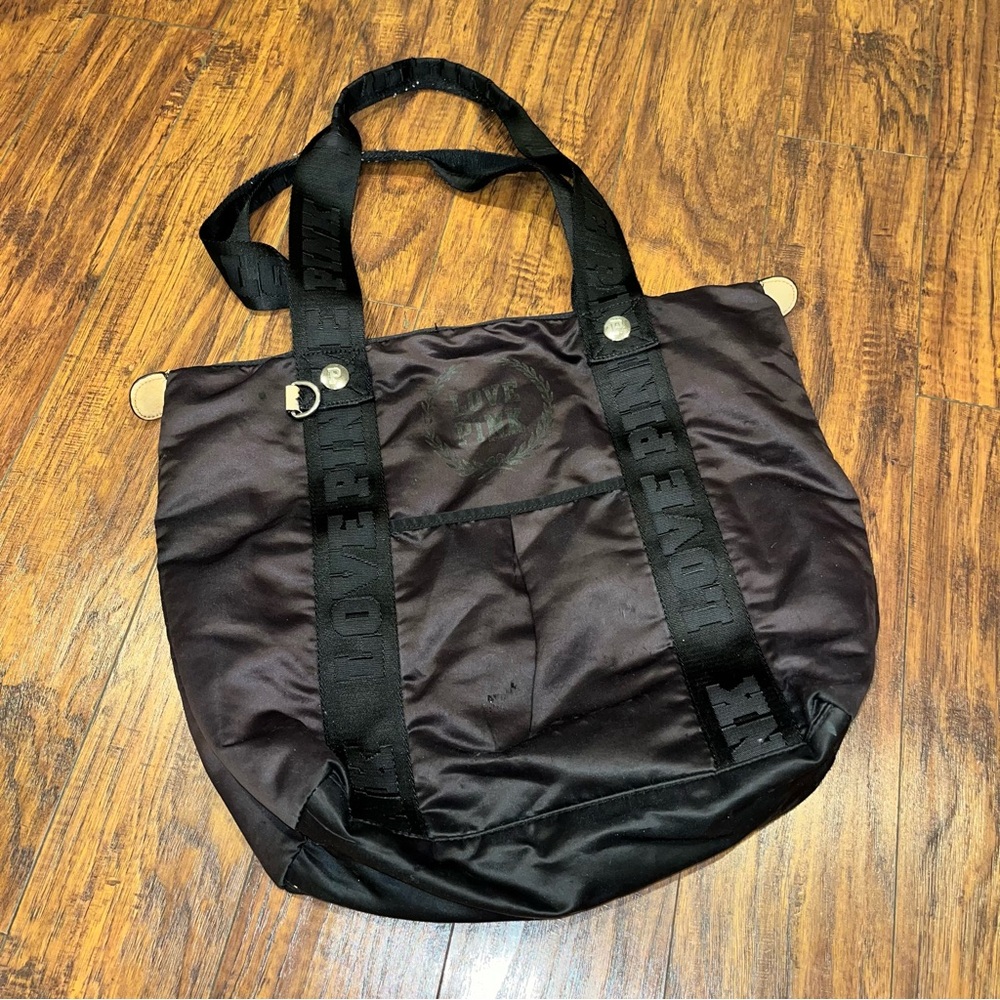 PINK Victoria's Secret Black Tote Bag